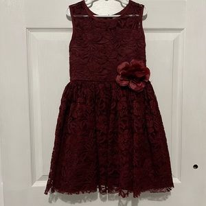 💗 Pink & Violet - Girls‎ Lace Dress